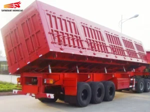 34 Ton Side Dump Semi Trailer