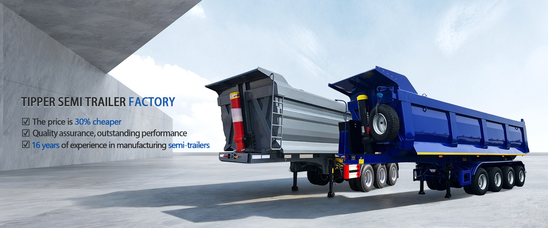 Tipper Trailer Banner