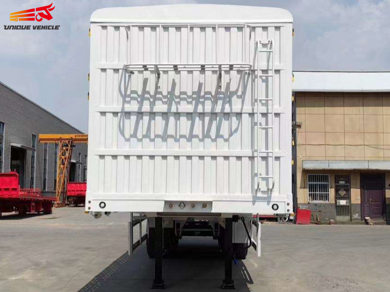80 Tons Bulk Cargo Fence Semi Trailer - Image 4