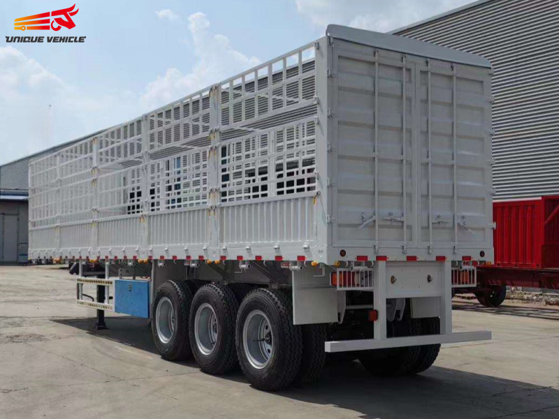 80 Tons Bulk Cargo Fence Semi Trailer - Image 2