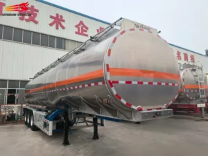 45,000 Liters Aluminum Tanker Trailer