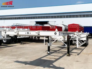 20ft 40 Tons Skeletal Container Trailer